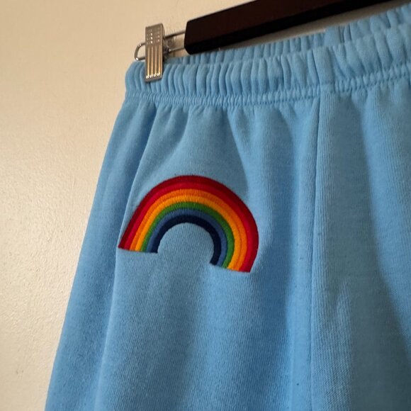 Aviator Nation Rainbow Embroidery Sweatpants - Picture 3 of 11